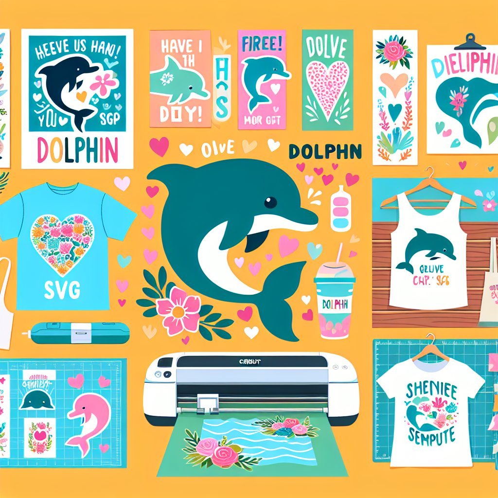 Image for: 10 Creative Ways to Use Cricut Dolphin SVG Designs Cricut Crafting and DIY Proj