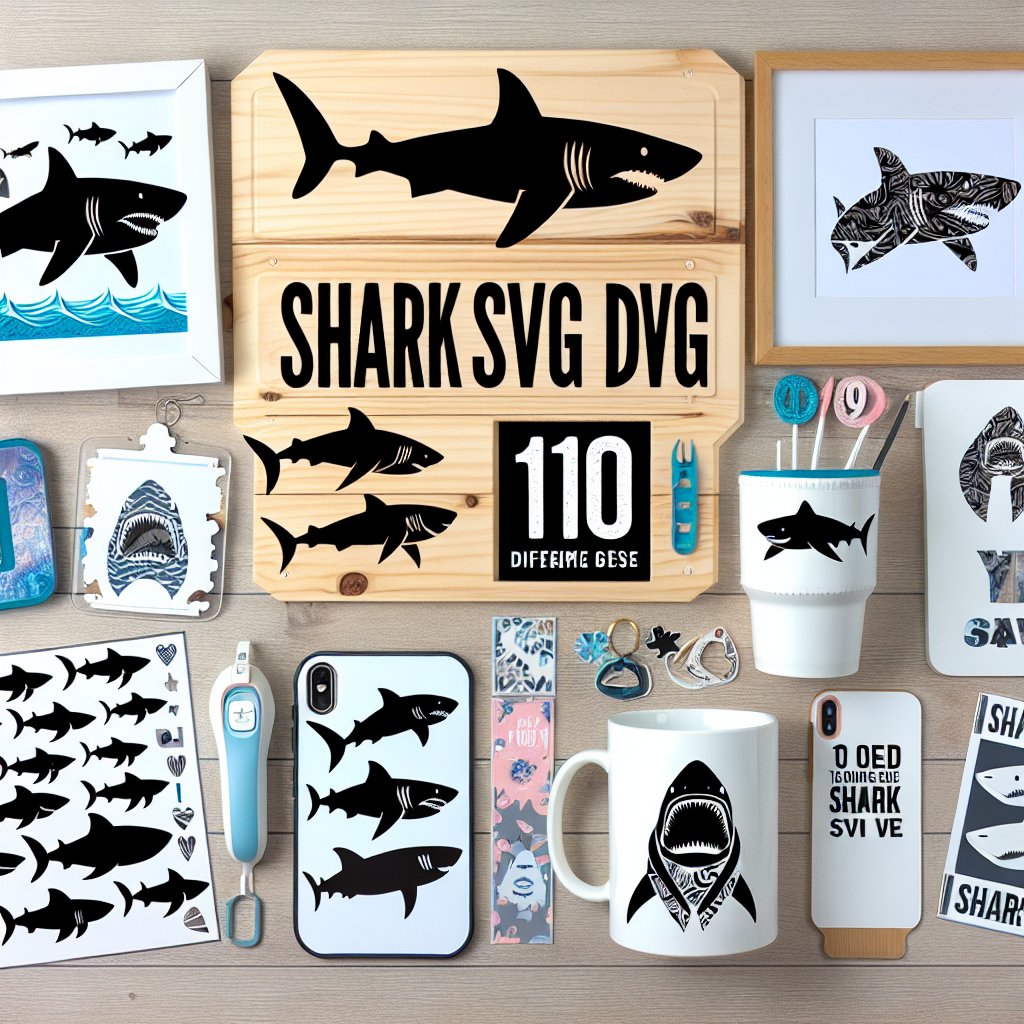 Image for: 10 Creative Ways to Use Cricut Shark SVG Designs in Your DIY Projects Cricut Cr