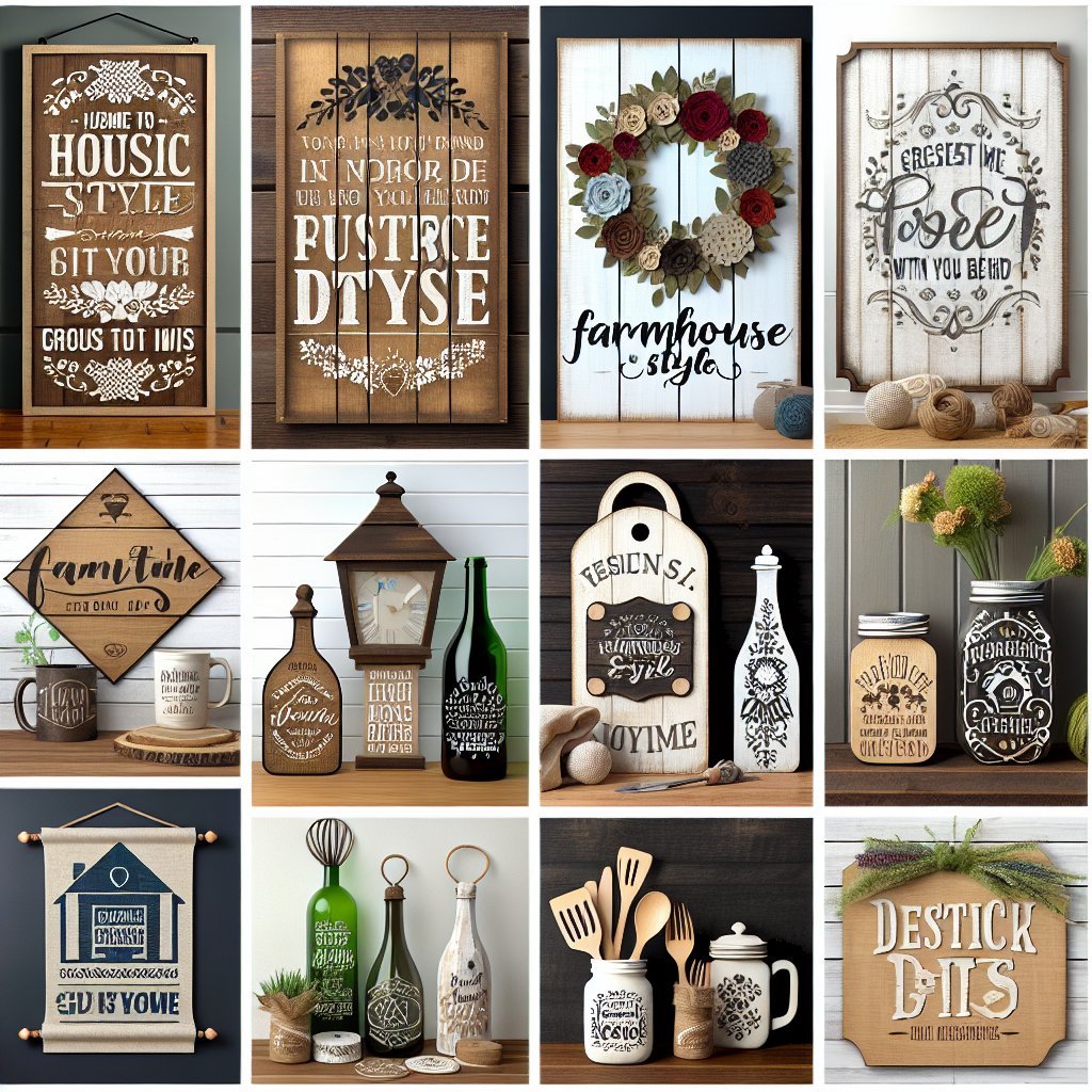 Image for: 11 Unique Ideas for Using Cricut Farmhouse SVG Designs in Real Life Cricut Craf