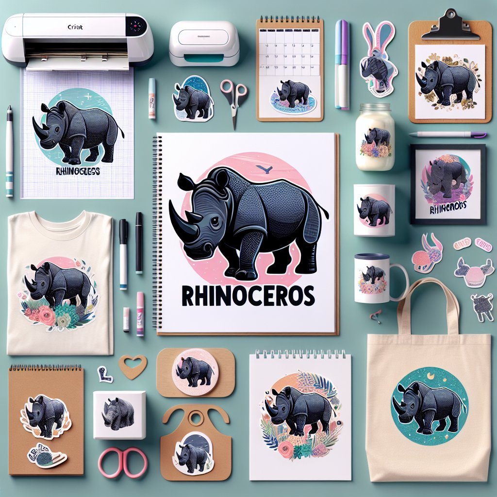 Image for: 11 Unique Ideas for Using Cricut Rhinoceros SVG Designs in Real Life Cricut Cra