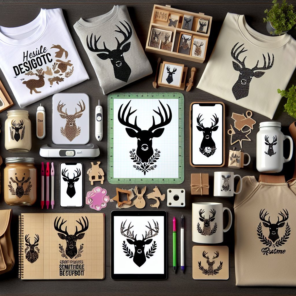 Image for: 12 Creative Ways to Use Cricut Deer SVG Designs in Real-Life Projects Cricut Cr