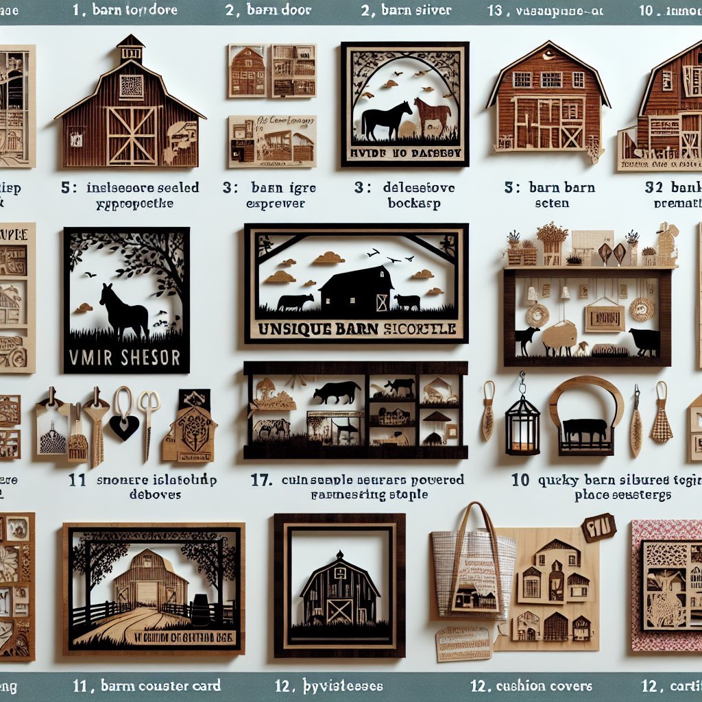 Image for: 12 Creative DIY Ideas for Using Cricut Barn SVG Designs in Your Crafting Cricut