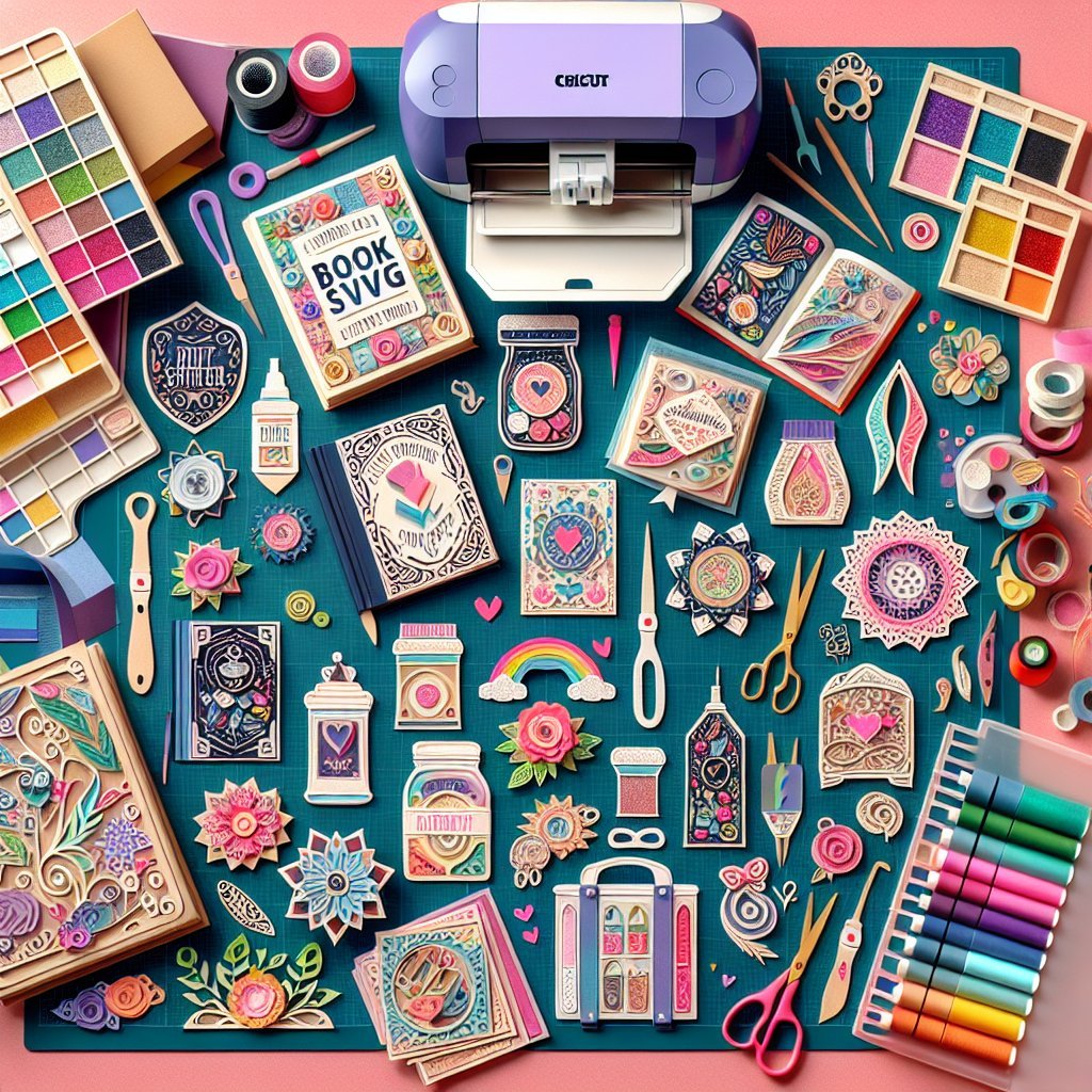 Image for: 12 Creative Uses for Cricut Book SVG Designs Cricut Crafting and DIY Projects