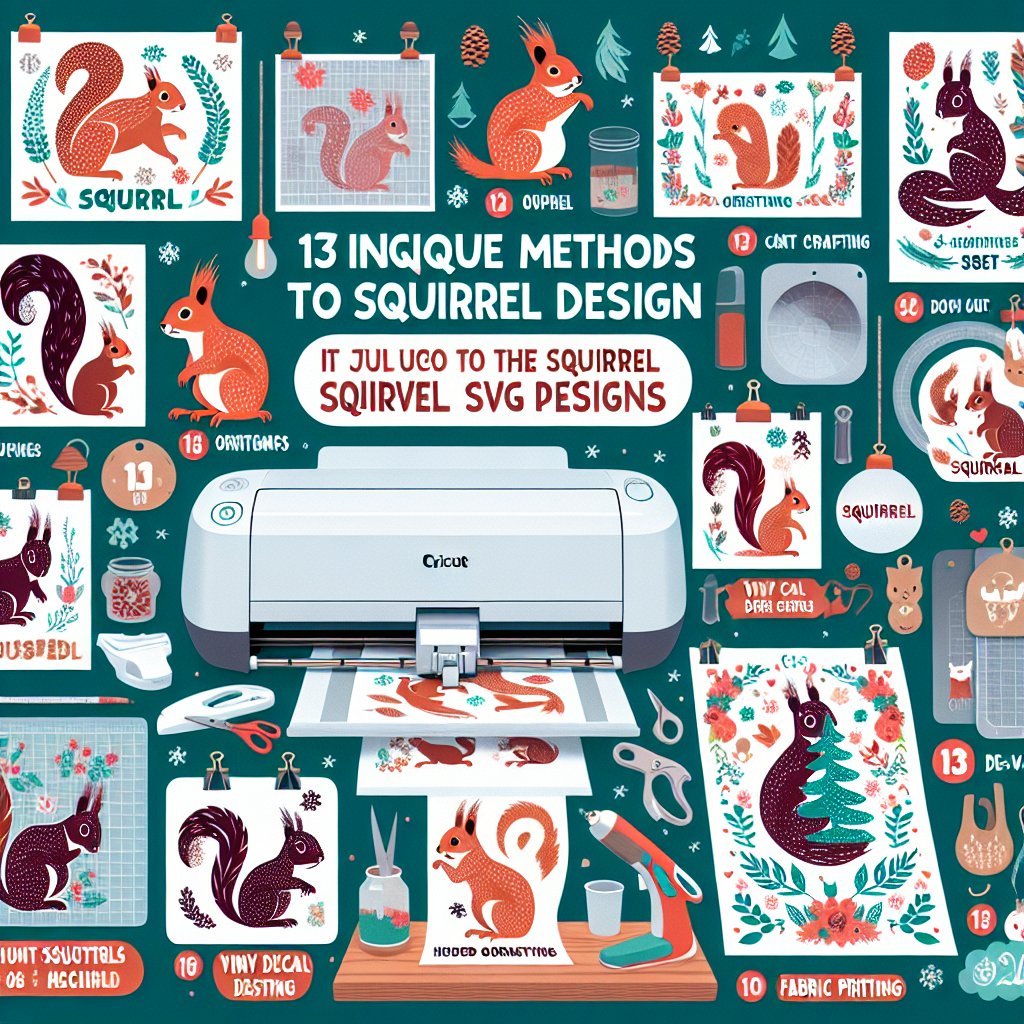 Image for: 13 Creative Ways to Use Cricut Squirrel SVG Designs in Your DIY Projects Cricut