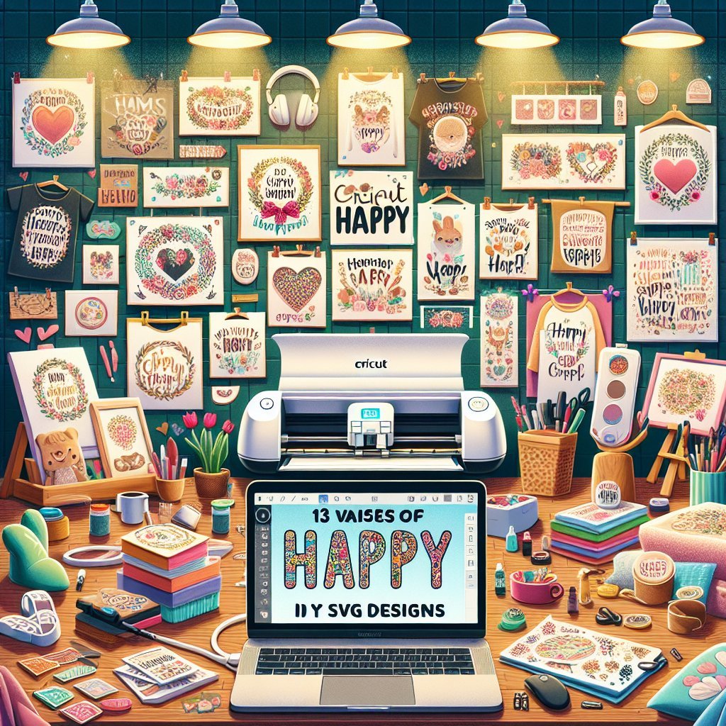 Image for: 13 Real-Life Uses for Cricut Happy SVG Designs Cricut Crafting and DIY Projects