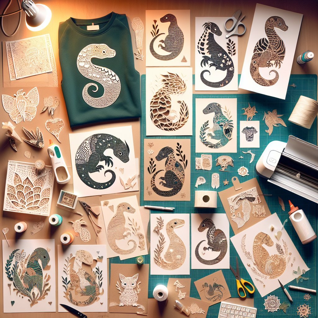 Image for: 13 Unique DIY Ideas Using Cricut Agamidae SVG Designs Cricut Crafting and DIY P