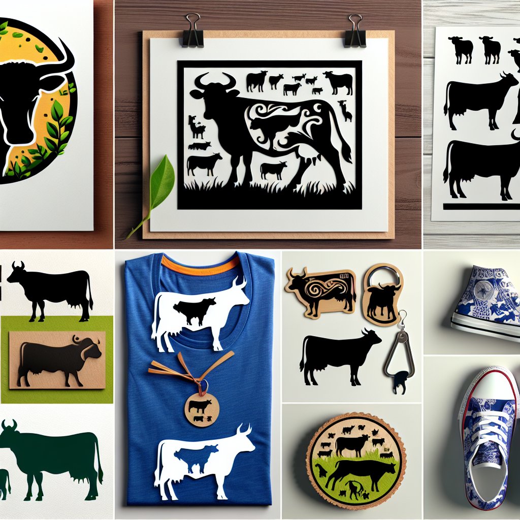 Image for: 14 Creative Ways to Use Cricut Cattle SVG Designs in Your DIY Projects Cricut C