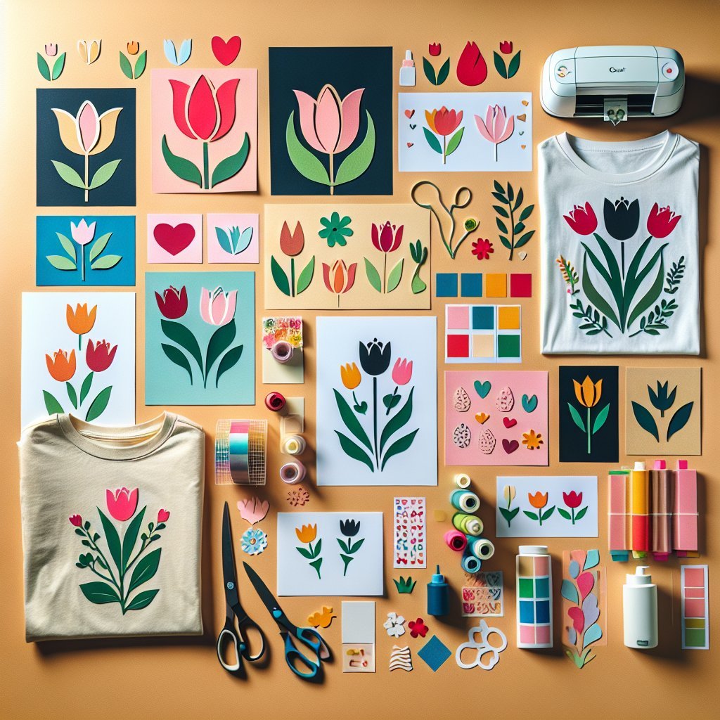 Image for: 14 Real-Life Uses of Cricut Tulip SVG Designs for DIY Crafters Cricut Crafting 