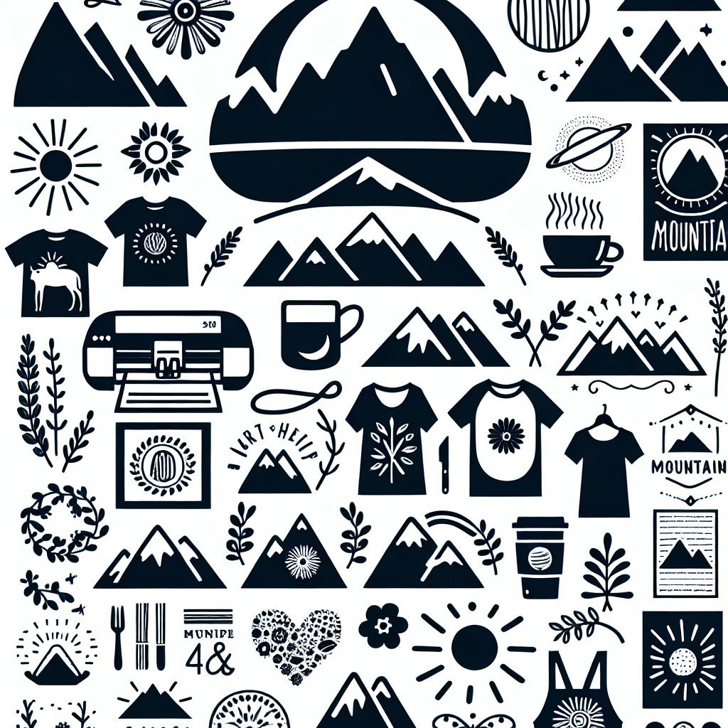 Image for: 14 Unique Ways to Use Cricut Mountain SVG Designs in Your DIY Crafting Projects