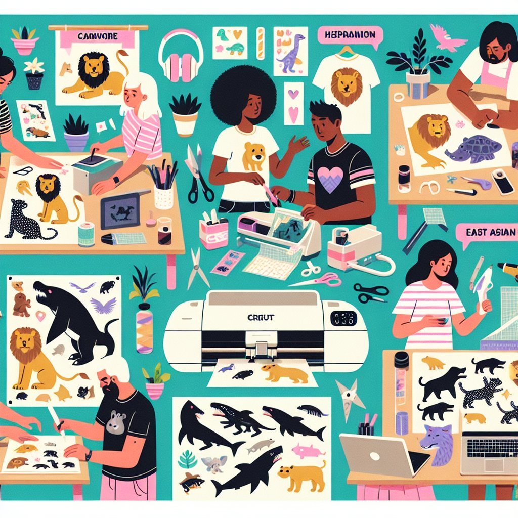 Image for: 6 Creative Ideas for Cricut DIY Crafters Using Carnivore SVG Designs Cricut Cra