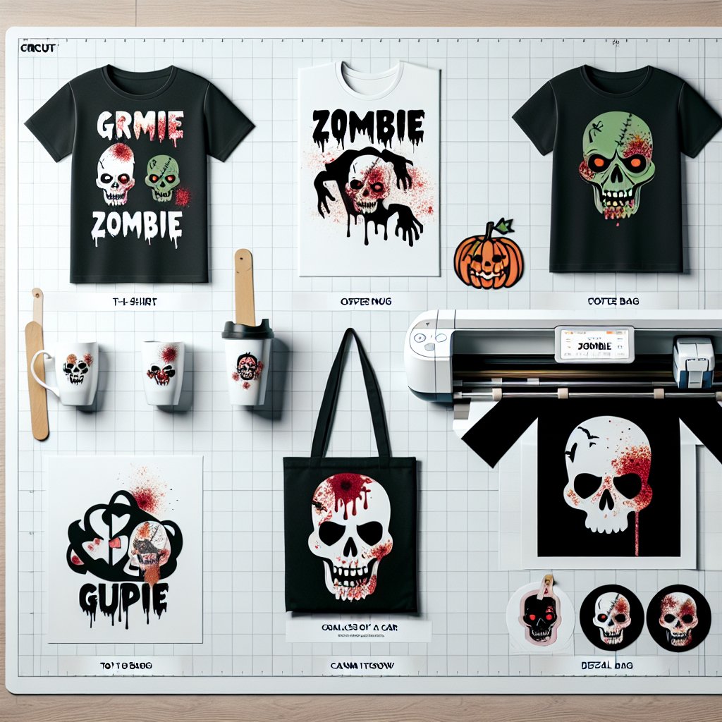 Image for: 6 Unique Real-Life Uses for Cricut Zombie SVG Designs Cricut Crafting and DIY P