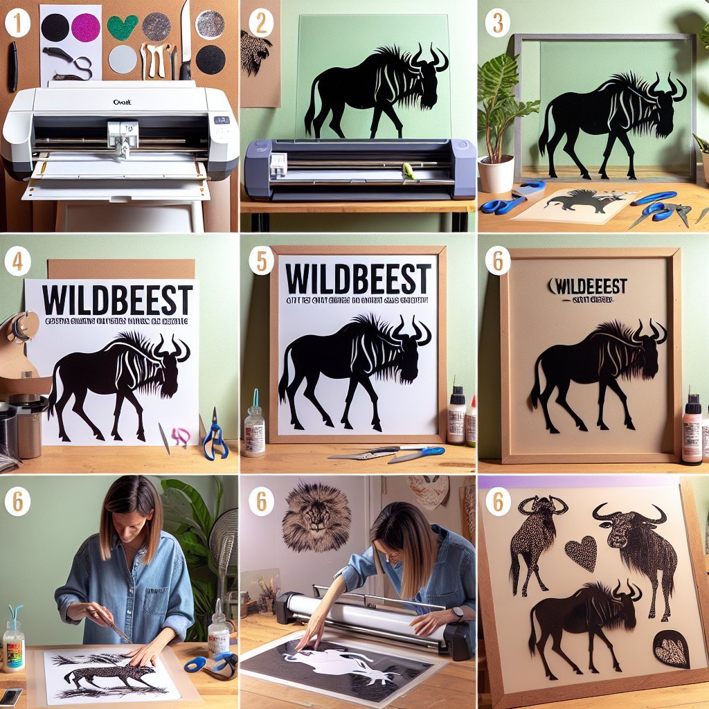 Image for: 6 Unique Ways To Use Wildebeest SVG Designs In Your Cricut Crafting Cricut Craf