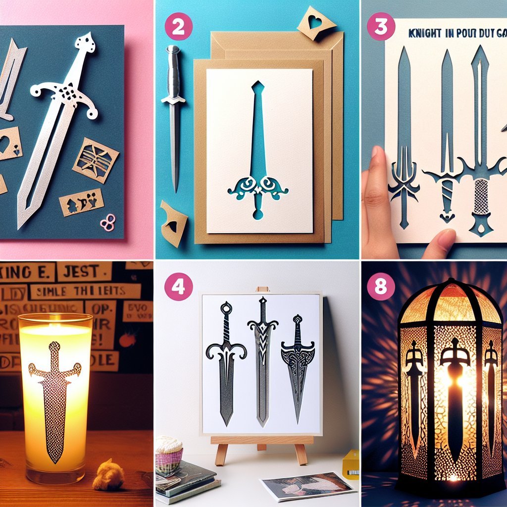 Image for: 7 Innovative Ideas for Using Cricut Sword SVG Designs in Your Crafts Cricut Cra