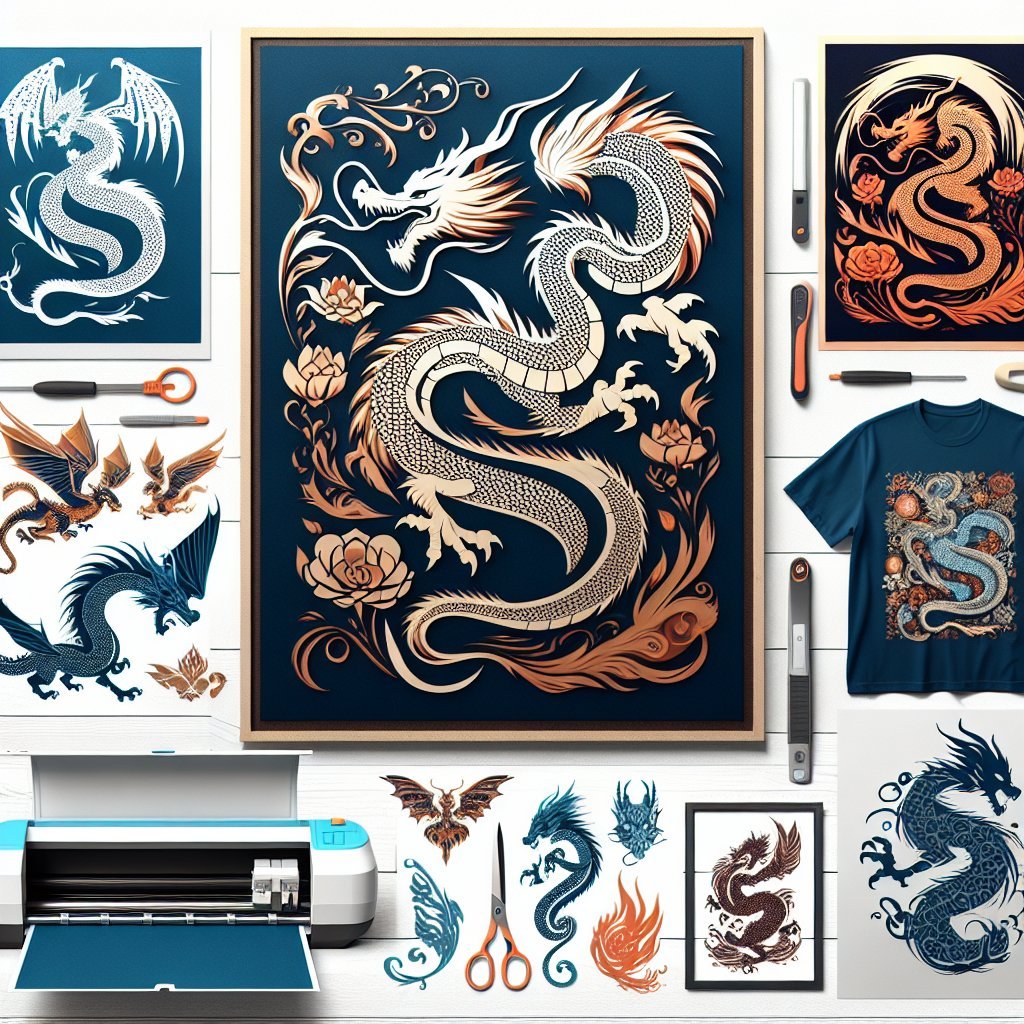 Image for: 8 Creative Ideas for Using Cricut Dragon SVG Designs in Real Life Cricut Crafti