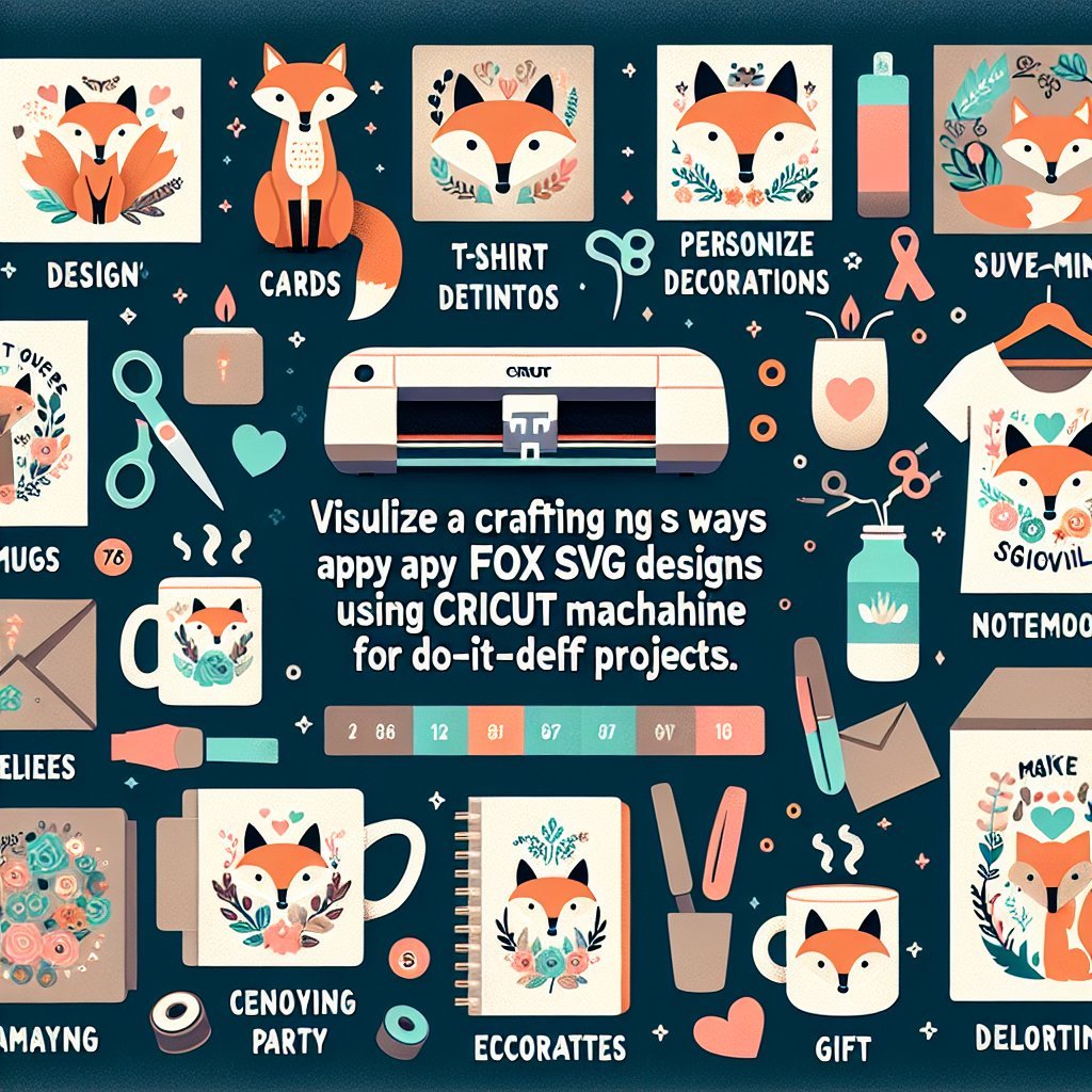 Image for: 8 Unique Ways to Use Cricut Fox SVG Designs in Real-Life Crafting Cricut Crafti
