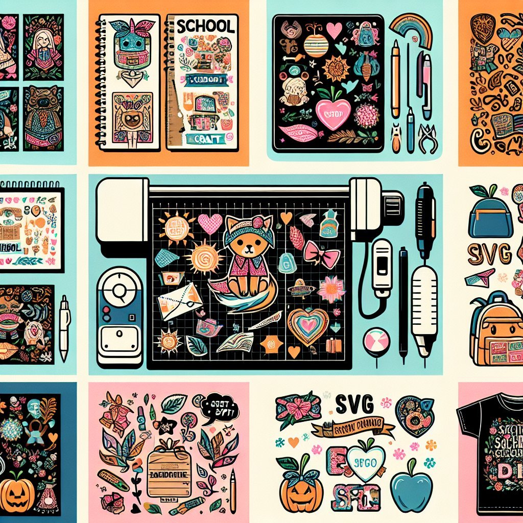 Image for: 8 Creative Ways to Use Cricut School SVG Designs in Your DIY Crafts Cricut Craf