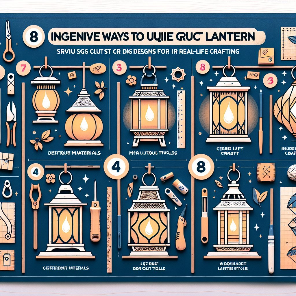 Image for: 8 Ingenious Ways to Utilize Cricut Lantern SVG Designs for Real-life Crafting C