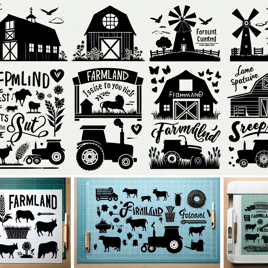 Image for: 9 Creative Cricut DIY Ideas with Farmland SVG Designs Cricut Crafting and DIY P