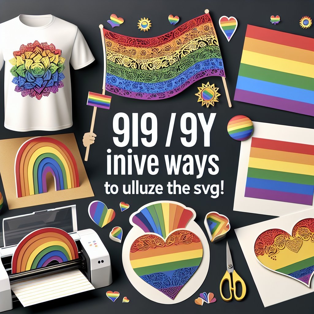 Image for: 9 Unique Ideas for Using Cricut LGBT SVG Designs in Your Crafting Cricut Crafti