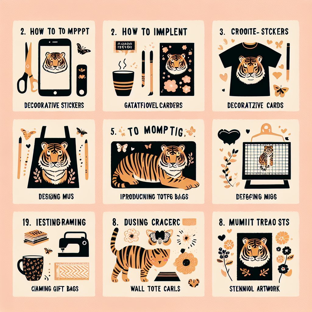 Image for: 9 Unique Ways to Use Cricut Tiger SVG Designs in Your Everyday Crafts Cricut Cr