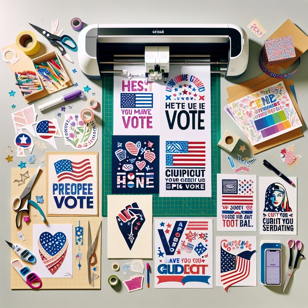 Image for: Cricut DIY Crafts Using Voter SVG Designs: 9 Real-Life Ideas Cricut Crafting an