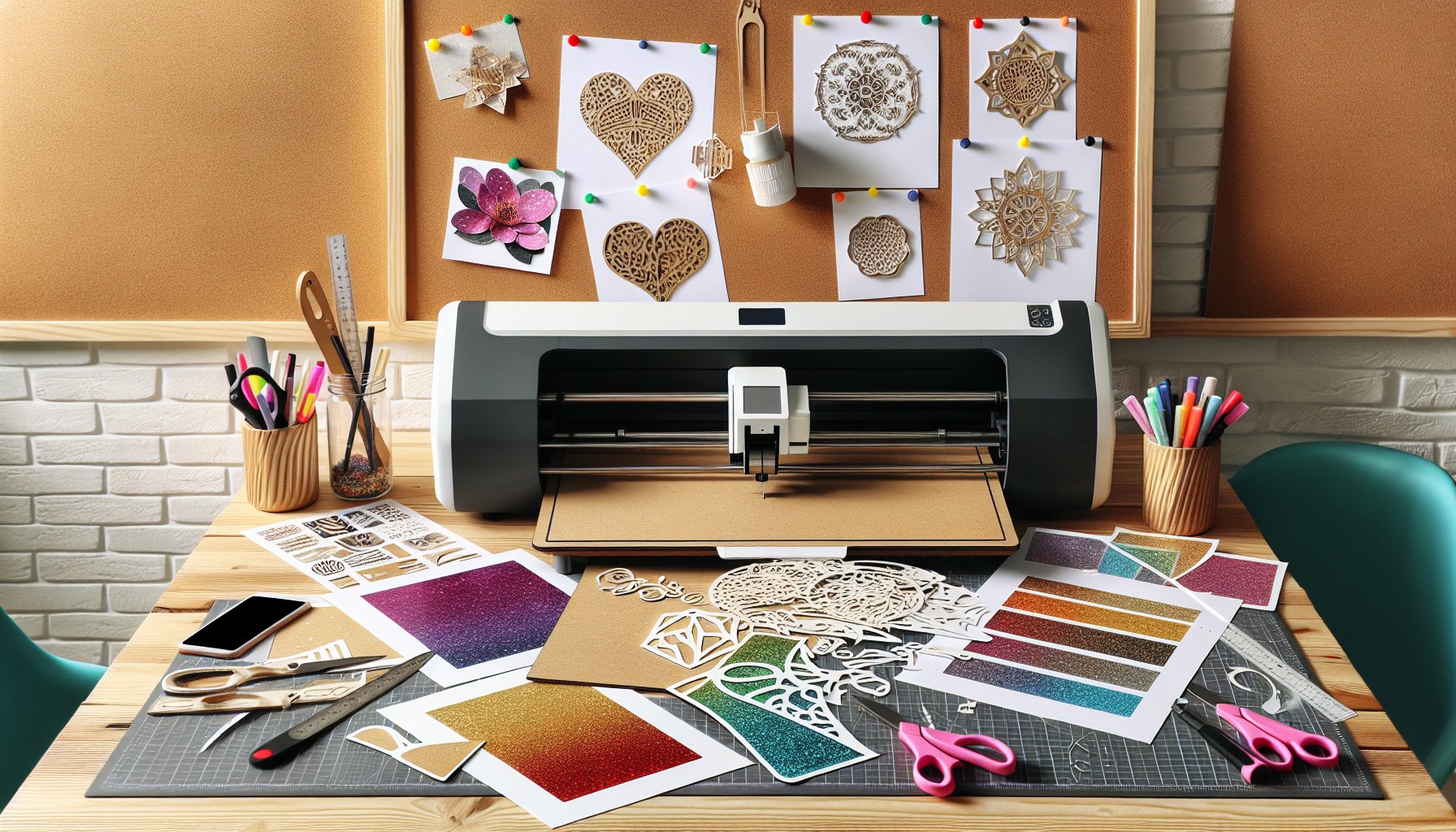 Image for: Innovative Cricut Crafting Ideas with Glitter Vinyl Material Cricut Crafting an