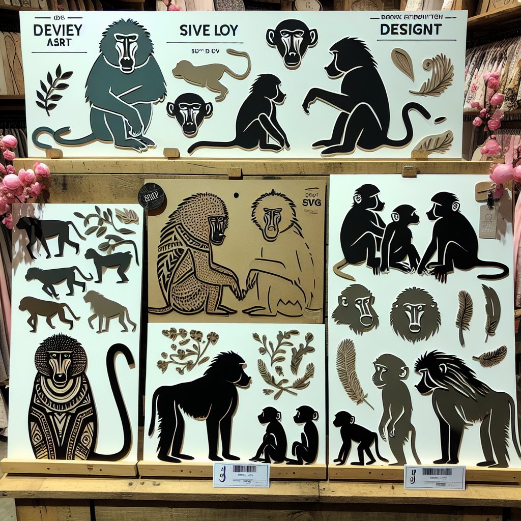 Image for: Unleash Your Creativity: 6 Unique Cricut Baboon SVG Design Projects for Everyda