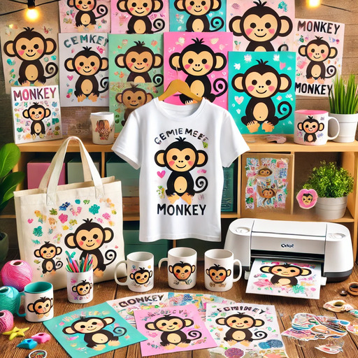 Image for: 9 Creative Cricut DIY Ideas with Monkey SVG Designs Cricut Crafting and DIY Pro