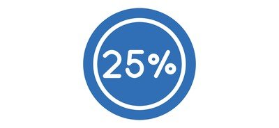 Image for Percent Discount Percentage Cricut SVG Design