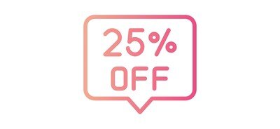 Image for Percent Percentage Discount Cricut SVG Design