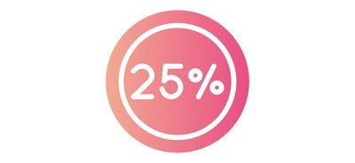 Image for Percent Discount Percentage Cricut SVG Design