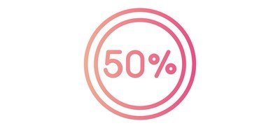 Image for Percent Discount Percentage Cricut SVG Design