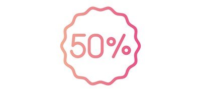 Image for Percent Discount Percentage Cricut SVG Design