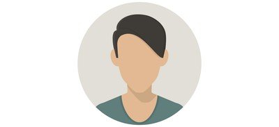 Image for Account Avatar Man Cricut SVG Design