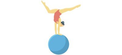 Image for Acrobat Balance Circus Cricut SVG Design