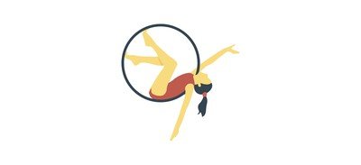 Image for Free Acrobat Ring Circus Cricut SVG Design