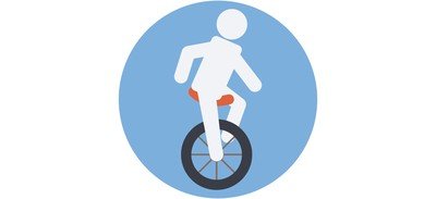 Image for Acrobat Unicycle Wheel Cricut SVG Design