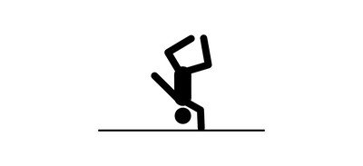 Image for Acrobat Sport Man Cricut SVG Design