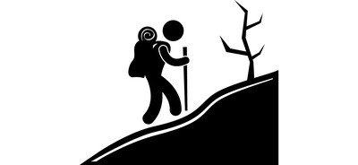 Image for Adventure Climbing Hiker Cricut SVG Design