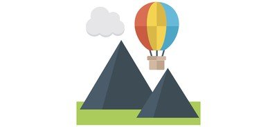 Image for Flight Adventure Air Balloon Cricut SVG Design