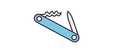Image for Adventure Camping Knife Cricut SVG Design