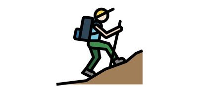 Image for Adventurer Explorer Person Hiker Cricut SVG Design