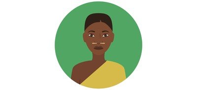 Image for African Woman Avatar Cricut SVG Design