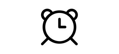 Image for Free Alarm Clock Time Cricut SVG Design