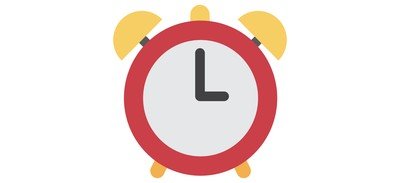 Image for Free Alarm Clock Time Cricut SVG Design