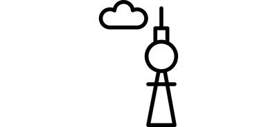 Image for Alexanderplatz Berlin Berlin Ball Tower Cricut SVG Design