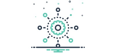 Image for Algorithm Flowchart Channel Cricut SVG Design