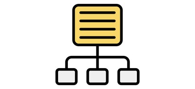 Image for Algorithm Data Flow Sitemap Cricut SVG Design