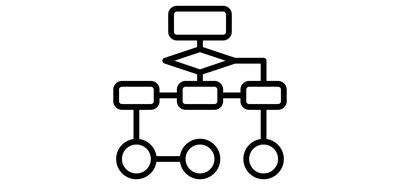 Image for Algorithm Chart Graph Cricut SVG Design