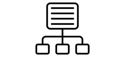 Image for Algorithm Data Flow Sitemap Cricut SVG Design